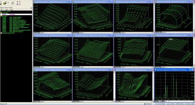 Diverses Map du calculateur d'injection